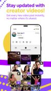 Stay updated with creator videos! Get every new video post instantly, no matter where it's shared.