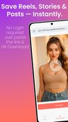 save reels, stories, and posts instantly.