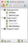 Softros LAN messenger Mac version