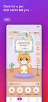 A pet that grows as you look after yourself