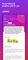 AI analysis of your recent entries, only when you ask