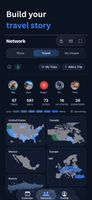 Track your trips and see where your friends have been