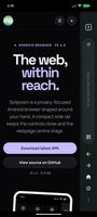 Image of browser showing homepage