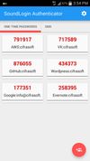 SoundLogin Authenticator screenshot 1