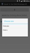 Speech To Text for SMS/Whatsapp screenshot 2