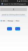 Speech To Text for SMS/Whatsapp screenshot 3