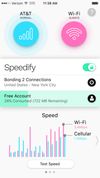 Speedify screenshot on smartphones and mobile devices
