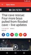 News site (Android Version)