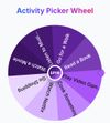 Spin the Activity Picker Wheel to quickly choose a fun, creative or productive activity and get instant ideas to decide how to spend your time with ease.