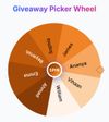 Spin the Giveaway Picker Wheel to instantly pick winners for contests, raffles and giveaways with a simple, fair and reliable spinning wheel.