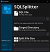 SQLSplitter screenshot 1