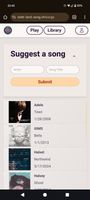 Upload your own songs