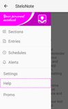 SteloNote Advance Notebook screenshot 1