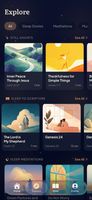 A lot of audio content to explore