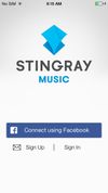 Stingray Music screenshot 1