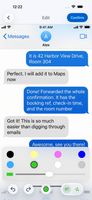 Redact names, numbers, and other private details before sharing.