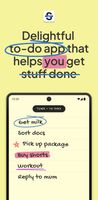 Home screen for the app showing tasks for today.