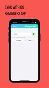 Strongweek syncs with iOS Reminders so you can combine the features of both tools - like Siri and repeating tasks.