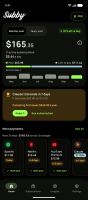 Home on Android in the true-black theme.