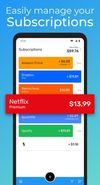 Subscriptions screenshot 1