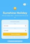 Sunshine Holiday screenshot 1
