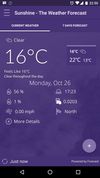 Sunshine Weather Forecast screenshot 1