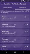Sunshine Weather Forecast screenshot 2