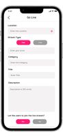 Live Stream for users