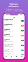 Track your surf sessions