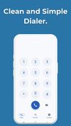Dialer section of the app.