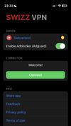 SwizzVPN screenshot 1