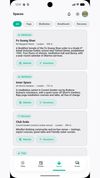 Spaces: real places near you, sorted by distance, never by who paid
