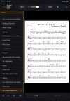 Bandleader master view — live setlist with current song highlighted