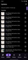 Updates Tab