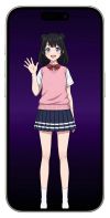 Sakura, a friendly AI tutor — practice English conversation with voice.