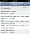 Tangoe Mobile screenshot 1