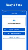 Temp Mail - disposable emails screenshot 1