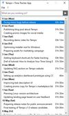 Tempo • Time Tracker App screenshot 1