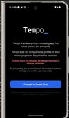 Tempo Messaging screenshot 1