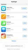 TestFlight screenshot 1