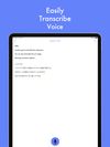 Texter - Recording, Transcript screenshot 1
