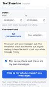 TextTimeline Importer screenshot 2