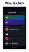 The Coach - Soccer Lineup screenshot 2