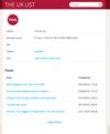 The UX List screenshot 2