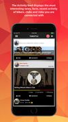 Feed for Updates from the Network, Riders and News Related to Motorcycle