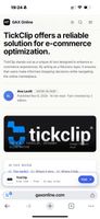 Tickclip screenshot 1