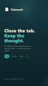 Tidemark screenshot 1