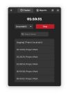 Time Tracker for GNOME screenshot 1