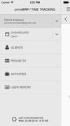Time Tracking primaERP screenshot 2