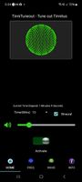 Welcome to TinniTuneout — your personalized sound companion for tinnitus. 
• Start/Stop: Tap play to begin or stop your calming soundscape.
• Timer: Set duration; sound fades out automatically for focus or sleep.
• Binaural: Play in both ears or only the affected ear.
• Visualisation: See patterns that match the sound for gentle focus.